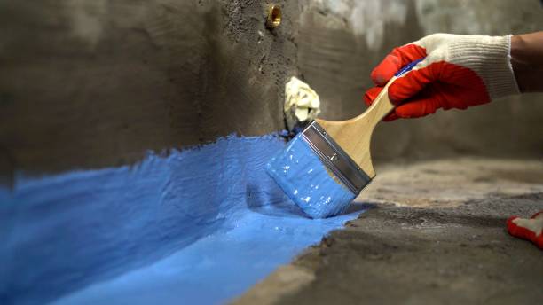 Professional waterproofing crew in Richland, Richland, GA